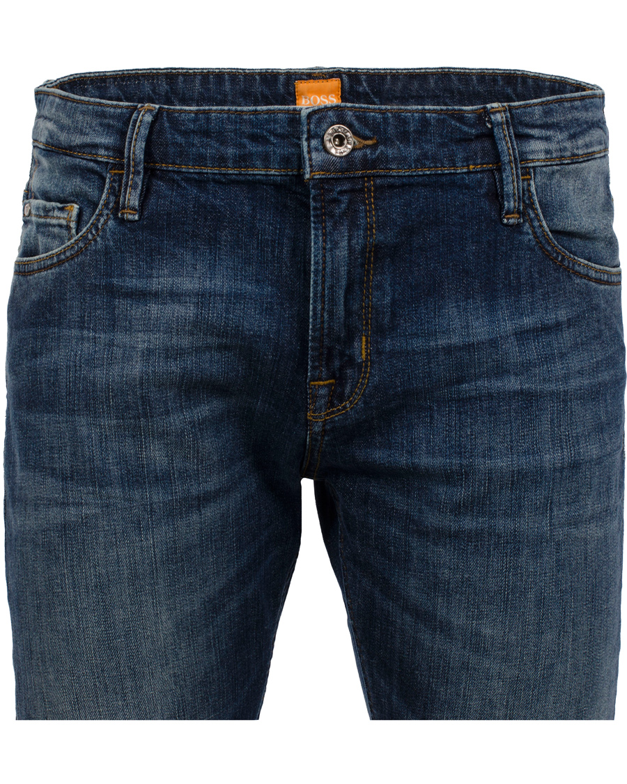 Uomini | Jeans | BOSS ORANGE | BOSS Casual 71 Slim Fit Jeans Music Blue