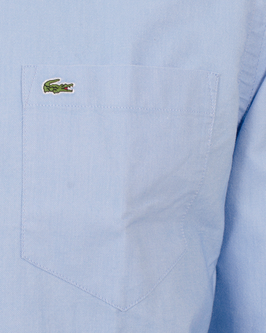 Uomini | Camicie | Lacoste | Oxford Classic Fit Shirt Caspian Blue