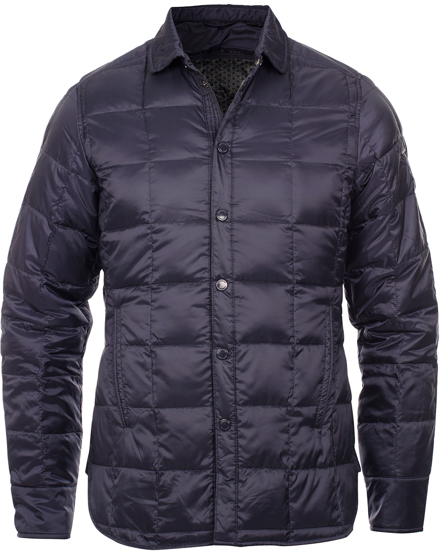 Uomini | Giacche | J.Lindeberg | Lawler 46 Feather Nylon Quilted Jacket Dark Navy