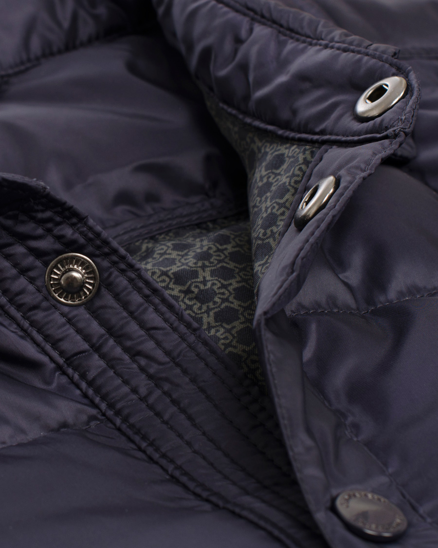 Uomini | Giacche | J.Lindeberg | Lawler 46 Feather Nylon Quilted Jacket Dark Navy