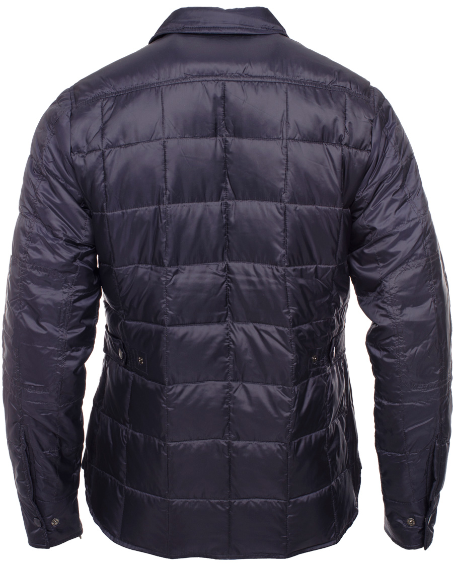 Uomini | Giacche | J.Lindeberg | Lawler 46 Feather Nylon Quilted Jacket Dark Navy