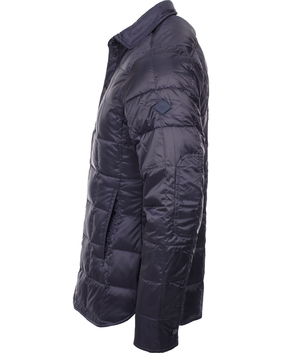 Uomini | Giacche | J.Lindeberg | Lawler 46 Feather Nylon Quilted Jacket Dark Navy