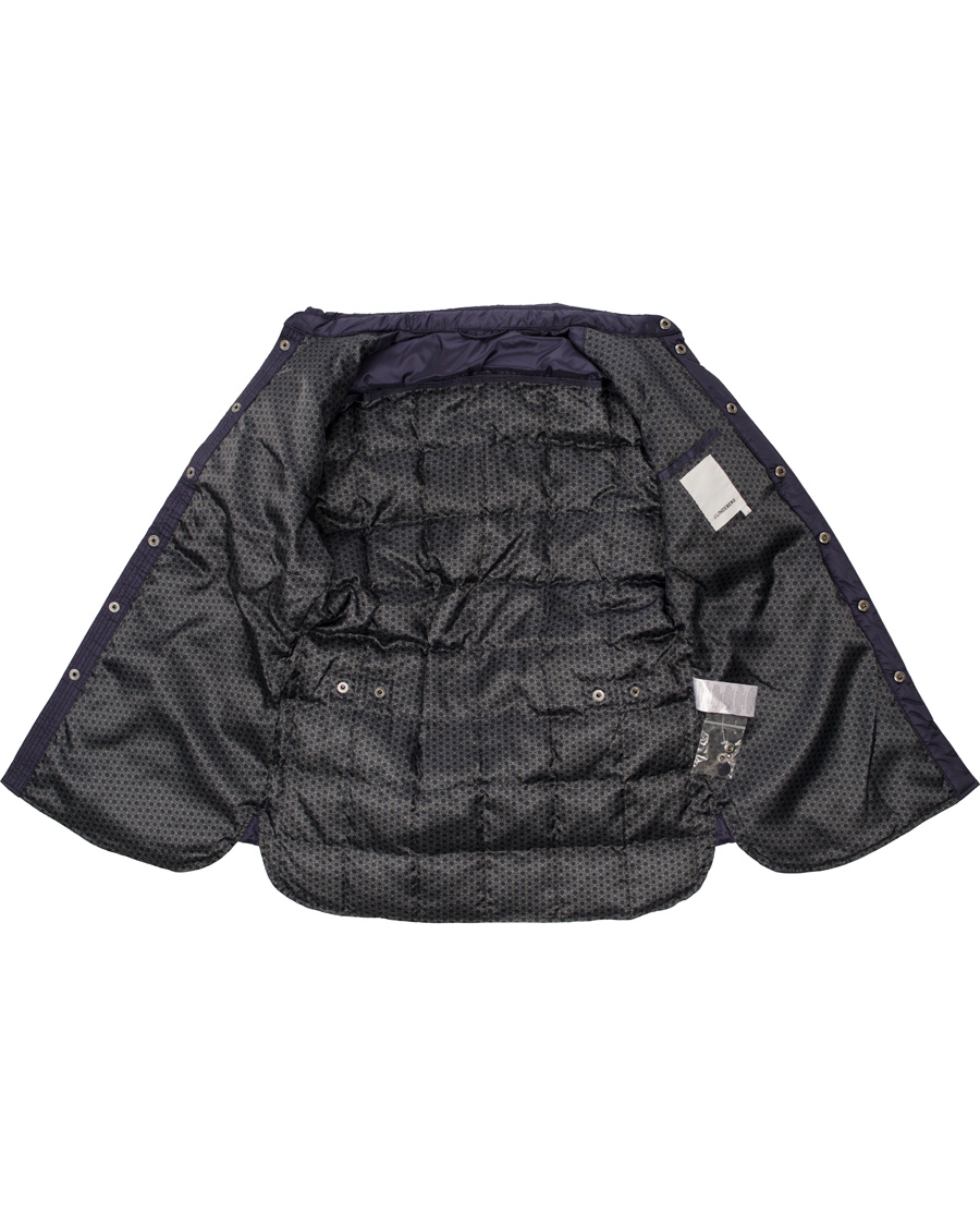 Uomini | Giacche | J.Lindeberg | Lawler 46 Feather Nylon Quilted Jacket Dark Navy