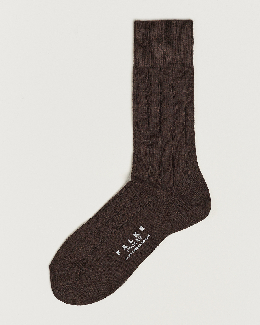 Uomini | Biancheria intima | Falke | Lhasa Cashmere Socks Brown
