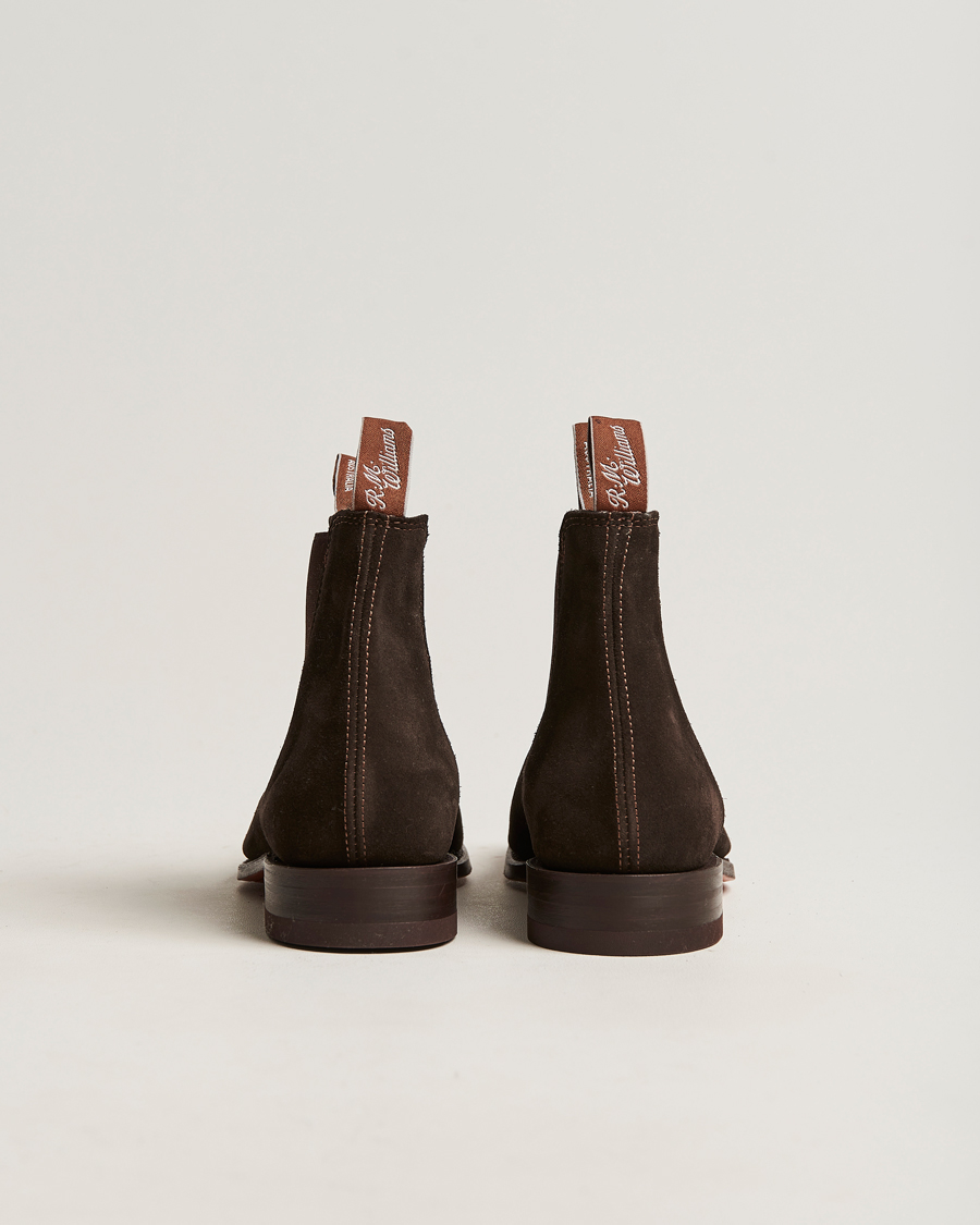 Uomini | R.M.Williams Craftsman G Boot Suede Chocolate | R.M.Williams | Craftsman G Boot Suede Chocolate
