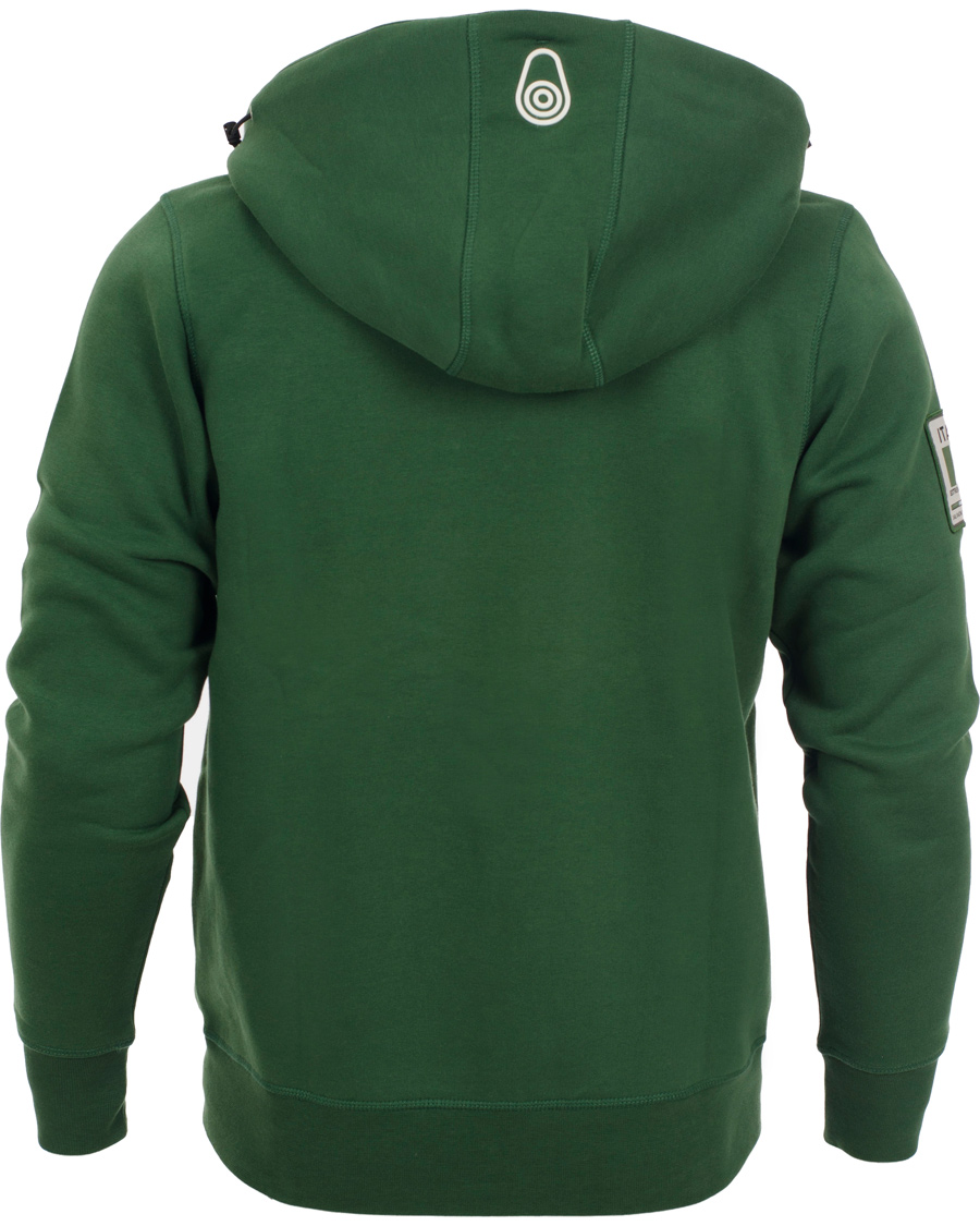 Uomini | Maglieria | Sail Racing | International Zip Hood Dark Green