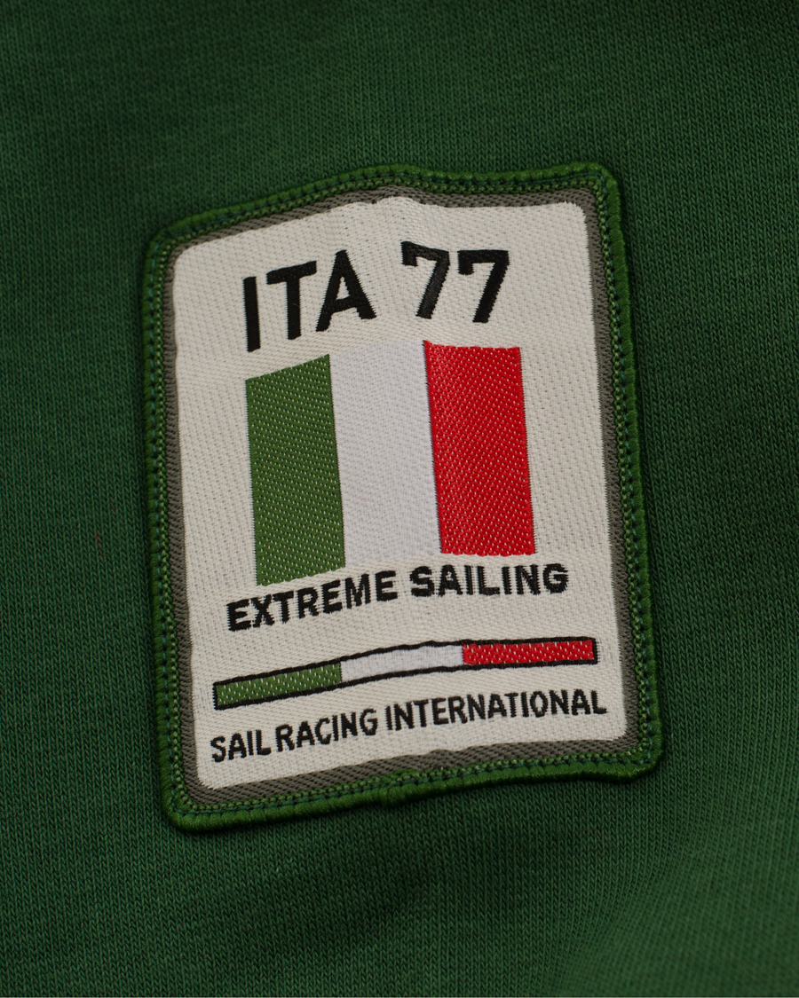 Uomini | Maglieria | Sail Racing | International Zip Hood Dark Green