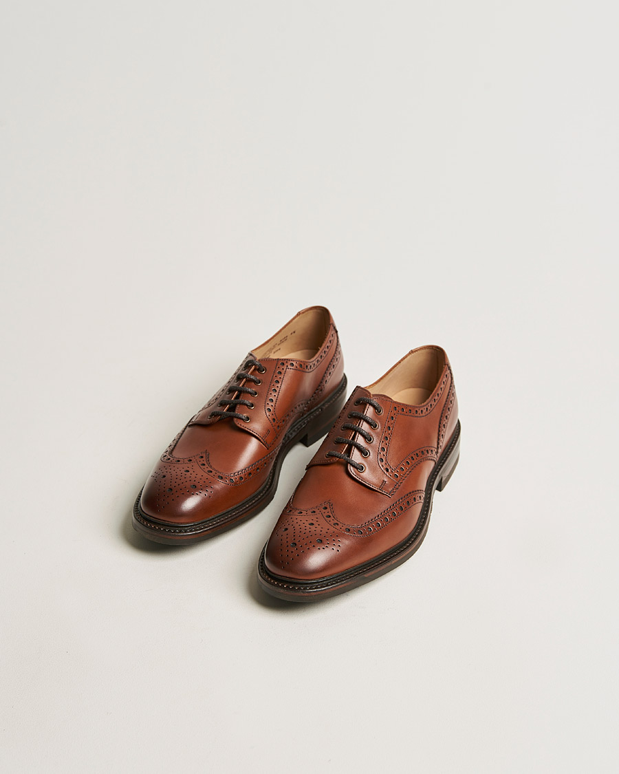 Uomini | Brogues | Loake 1880 | Chester Brogue Mahogany Burnished Calf
