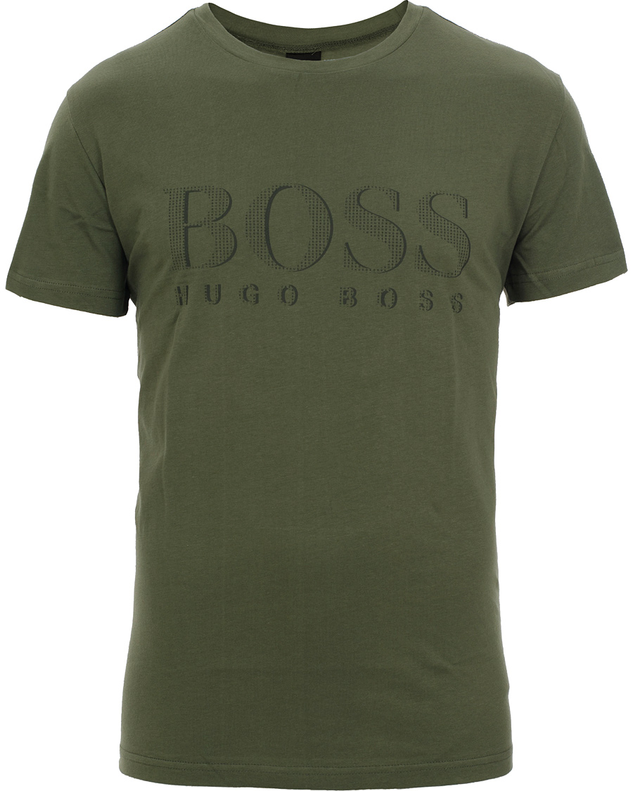 Uomini | T-shirt | BOSS BLACK | BOSS Shirt SS Dark Green