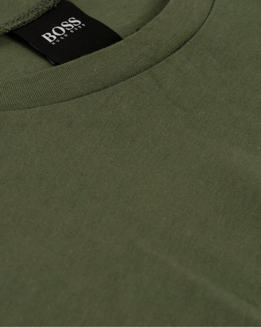Uomini | T-shirt | BOSS BLACK | BOSS Shirt SS Dark Green