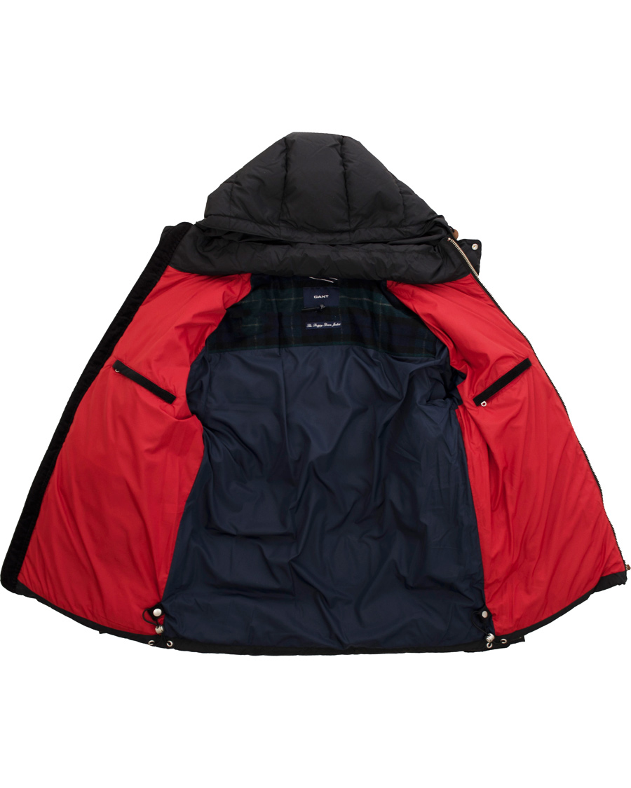 Uomini | Giacche | GANT | The Preppy Down Jacket Black