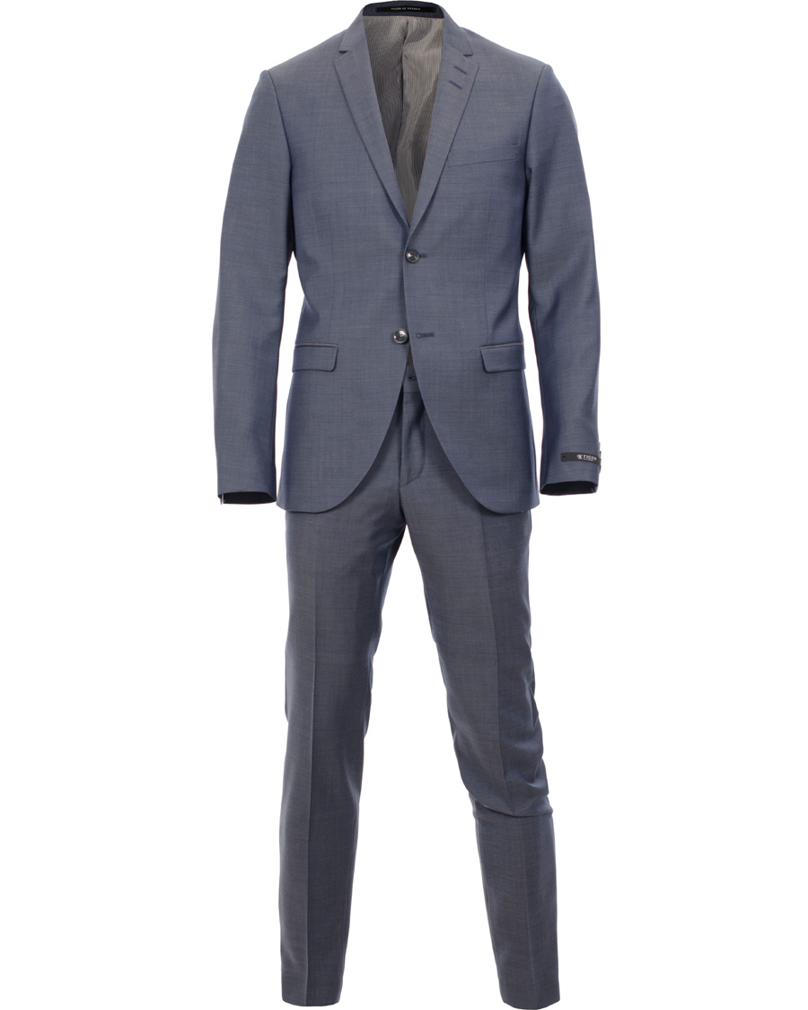 Uomini | Abiti | Tiger of Sweden | Jil Suit 100% Wool  Steel Blue