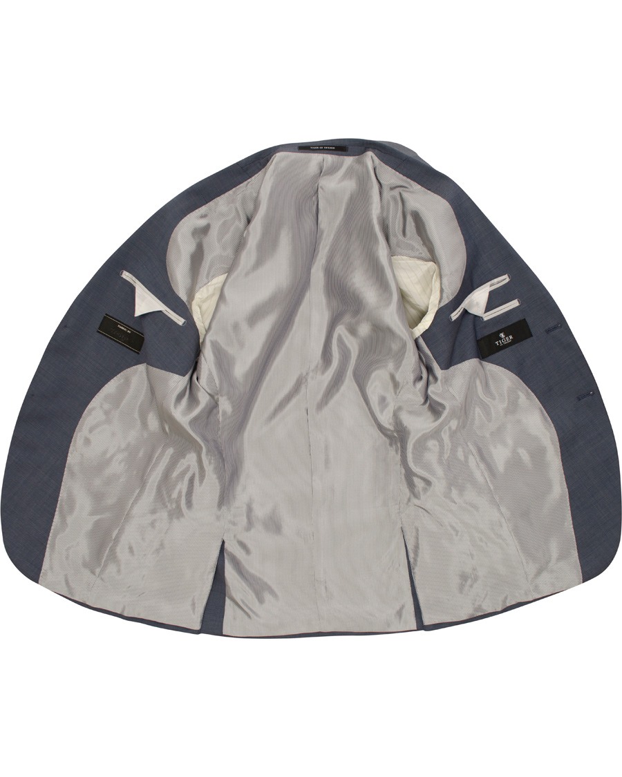 Uomini | Abiti | Tiger of Sweden | Jil Suit 100% Wool  Steel Blue