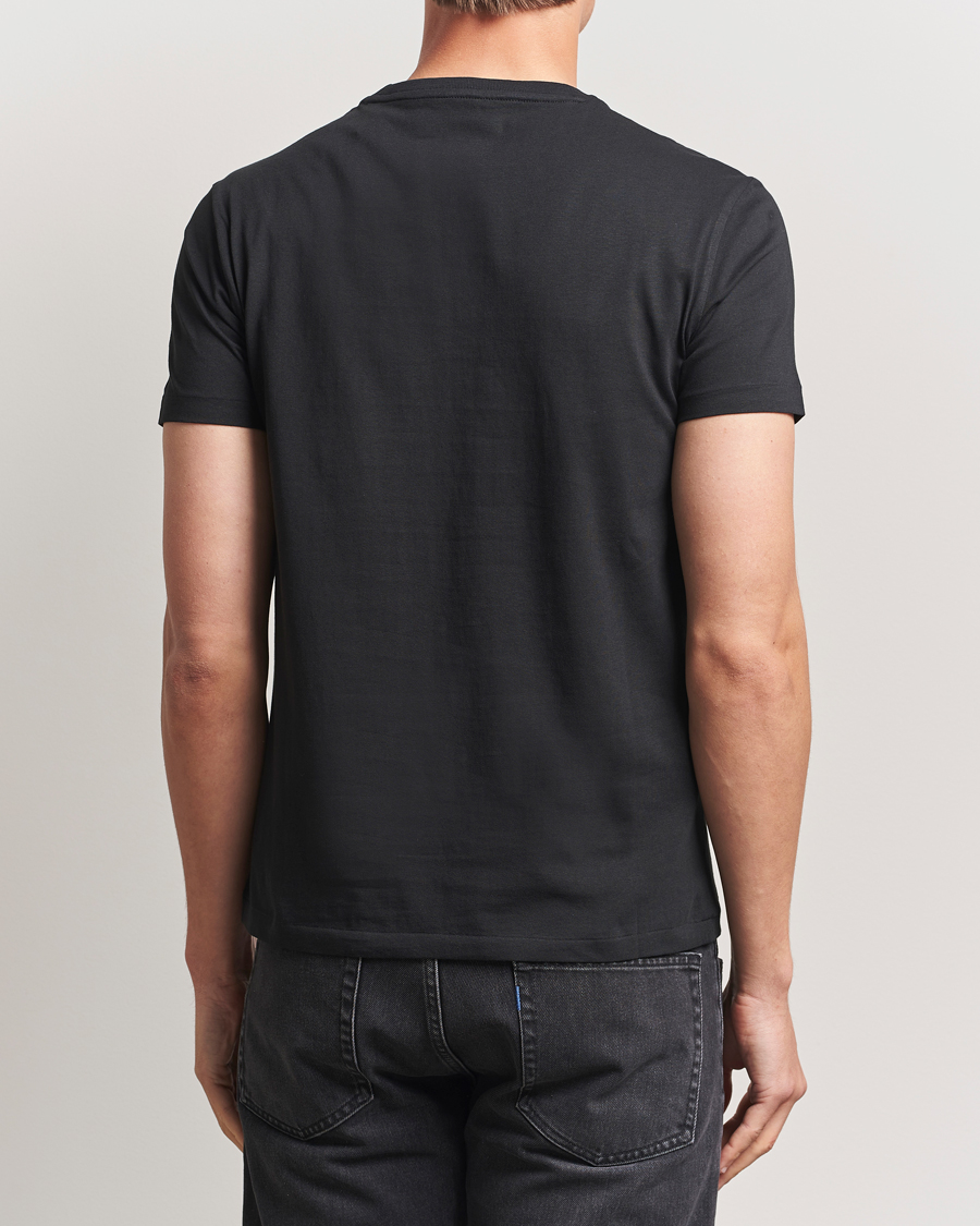 Uomini | T-shirt | Polo Ralph Lauren | Custom Slim Fit Tee RL Black