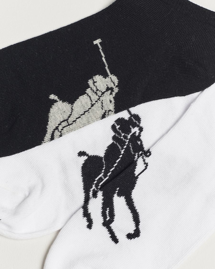 Uomini | Biancheria intima | Polo Ralph Lauren | 3-Pack Sneaker Sock White/Black