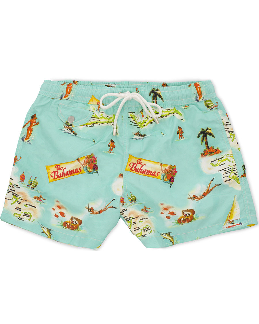 Uomini | Costumi da bagno | Hartford | Swim Shorts Bahamas Aqua Blue