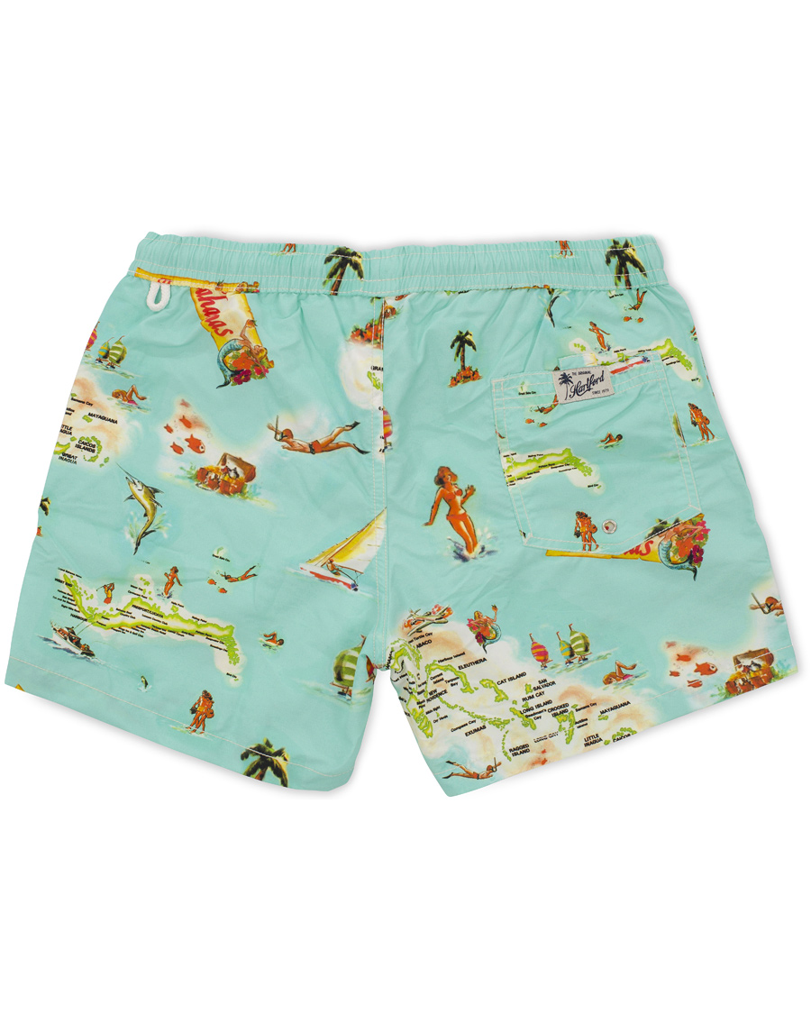 Uomini | Costumi da bagno | Hartford | Swim Shorts Bahamas Aqua Blue