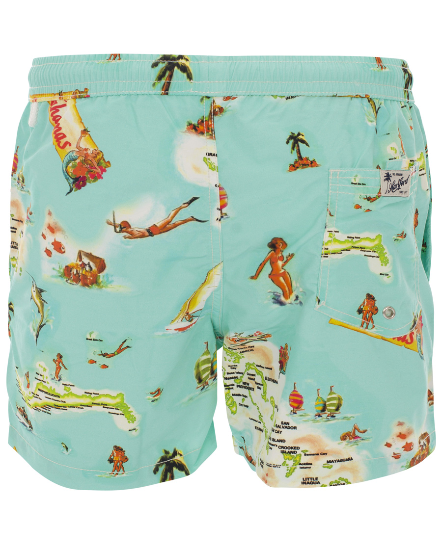 Uomini | Costumi da bagno | Hartford | Swim Shorts Bahamas Aqua Blue