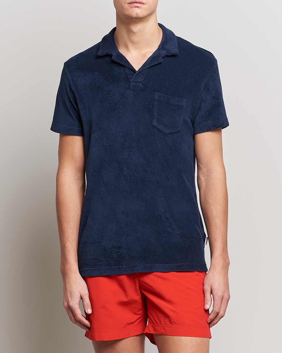 Uomini | Polo | Orlebar Brown | Terry Polo Navy