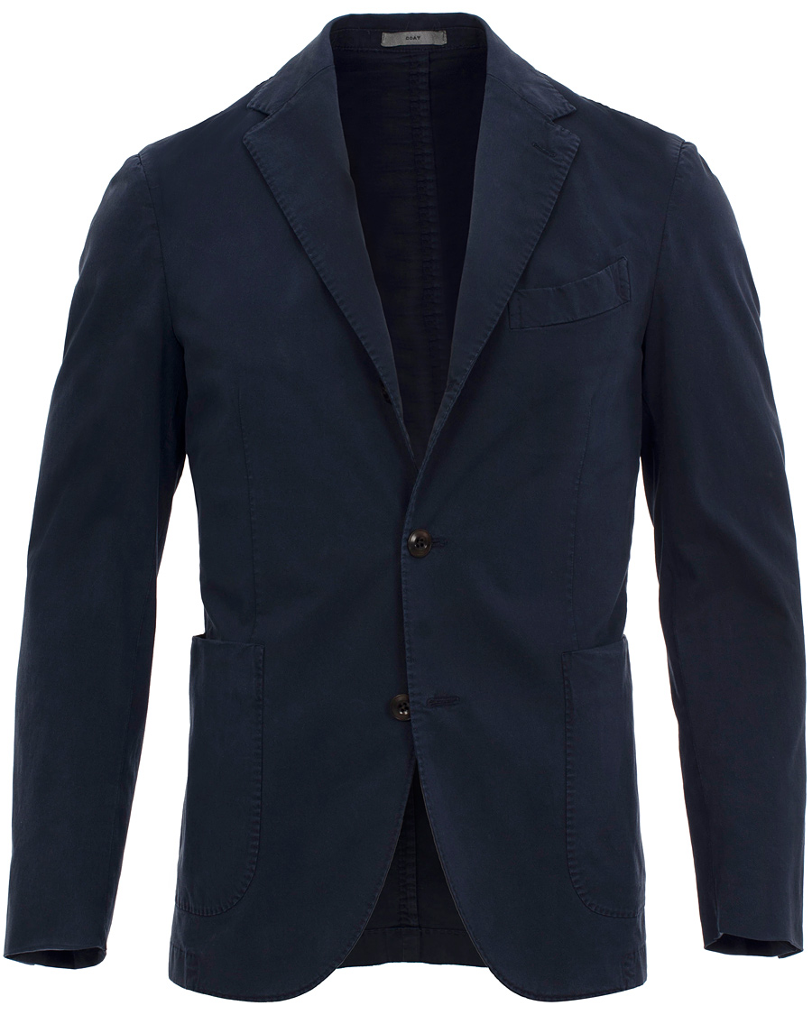 Uomini | Blazers | Boglioli | Coat Cotton Blazer Navy