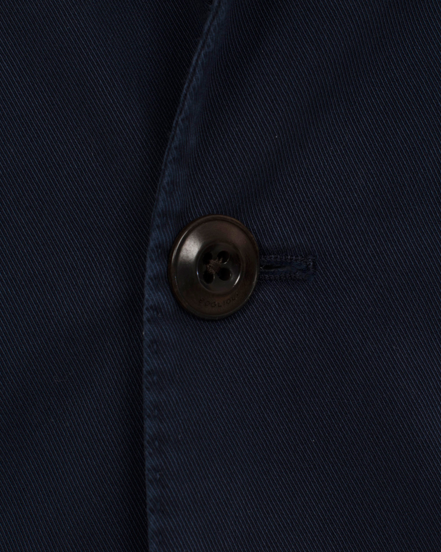 Uomini | Blazers | Boglioli | Coat Cotton Blazer Navy