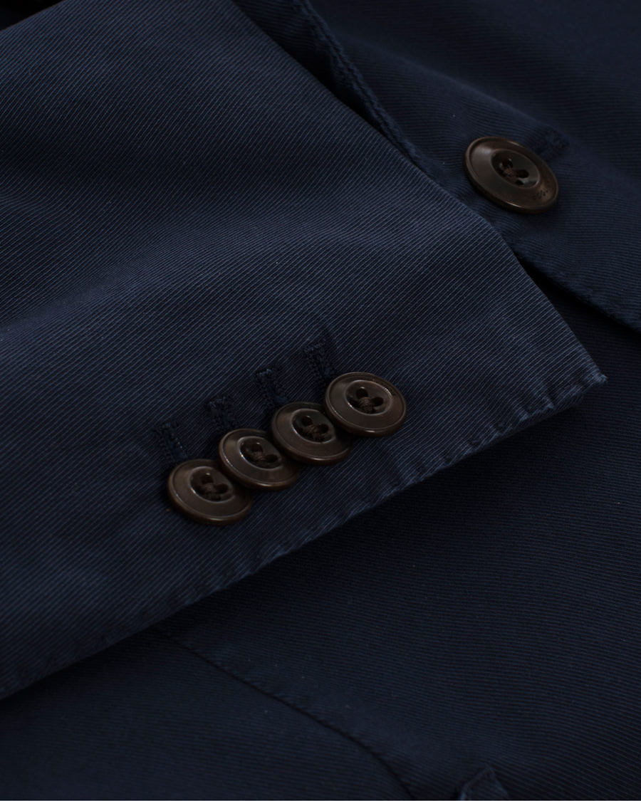 Uomini | Blazers | Boglioli | Coat Cotton Blazer Navy