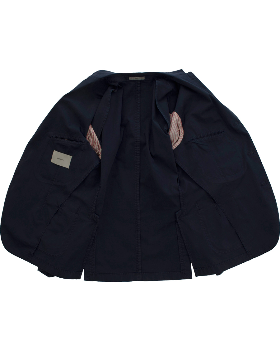 Uomini | Blazers | Boglioli | Coat Cotton Blazer Navy