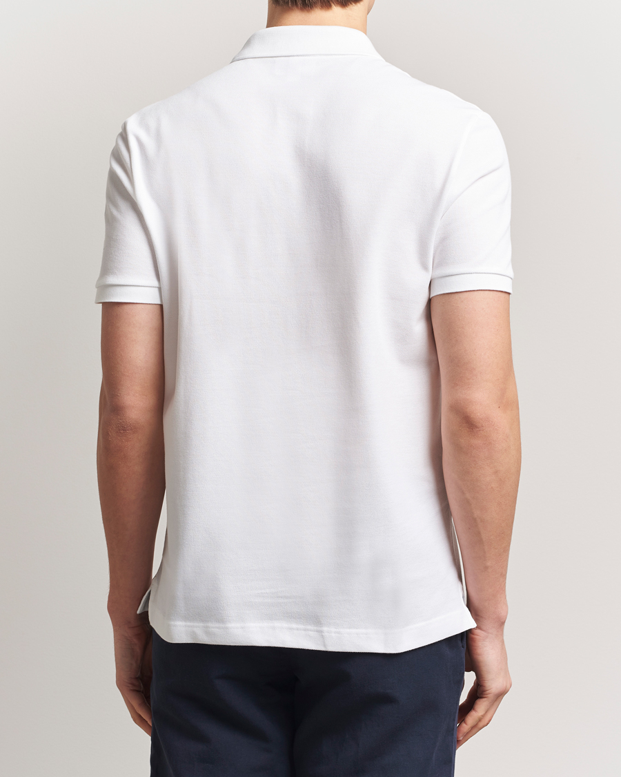 Uomini | Polo | Lacoste | Slim Fit Polo Piké White