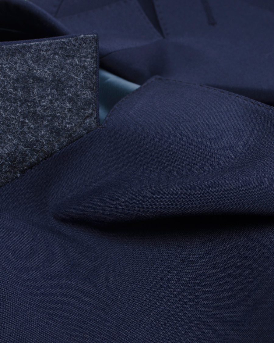 Uomini | Blazers | Oscar Jacobson | Erik Double Breasted Blazer Napoli Blue