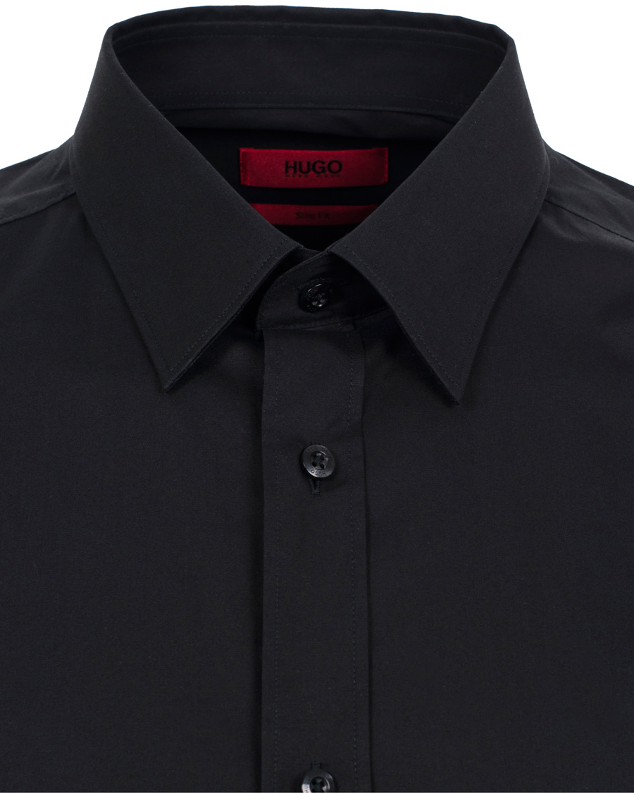 Uomini | Camicie | HUGO | Elisha Slim Fit Shirt Black