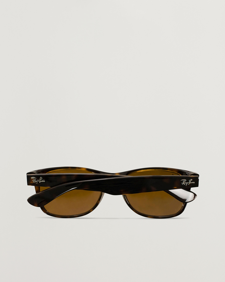 Uomini | Occhiali da sole | Ray-Ban | New Wayfarer Sunglasses Light Havana/Crystal Brown
