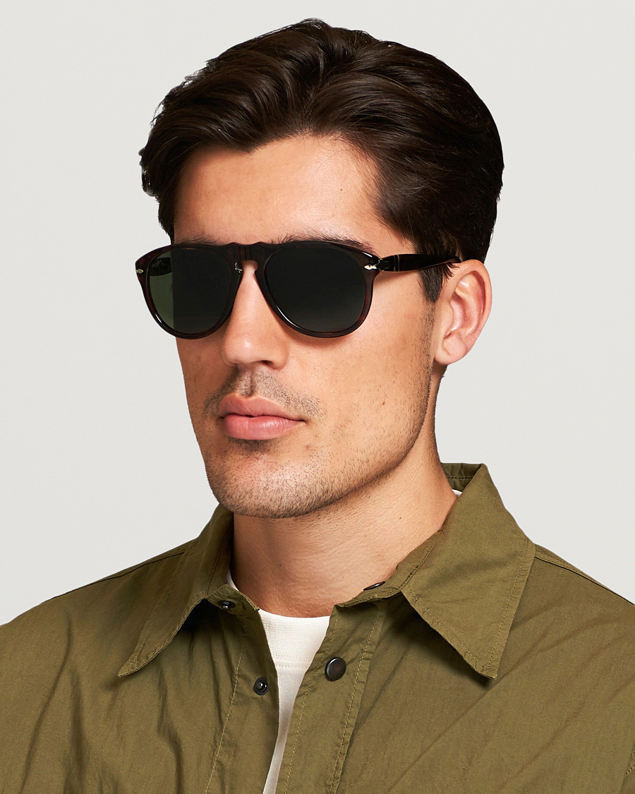 Uomini | Occhiali da sole | Persol | 0PO0649 Sunglasses Havana/Crystal Green