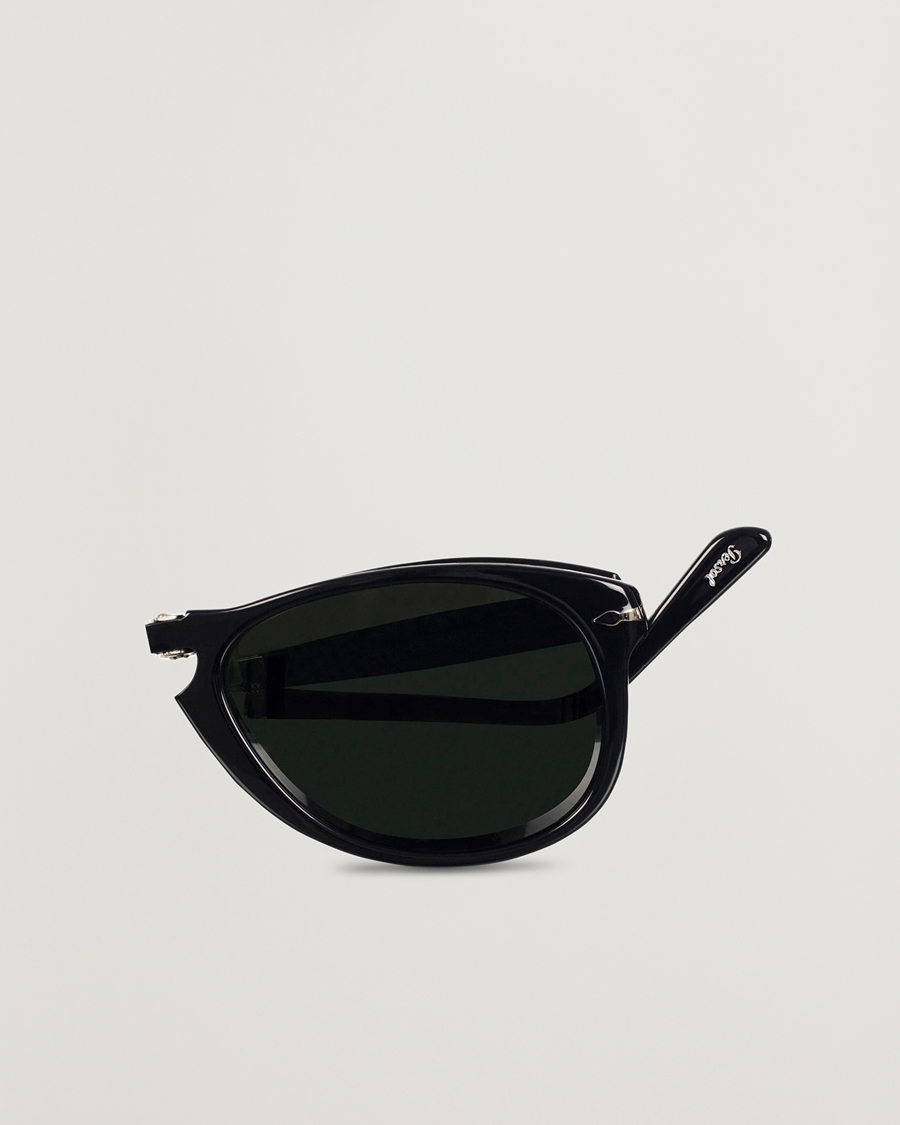Uomini | Occhiali da sole | Persol | 0PO0714 Folding Sunglasses Black/Crystal Green