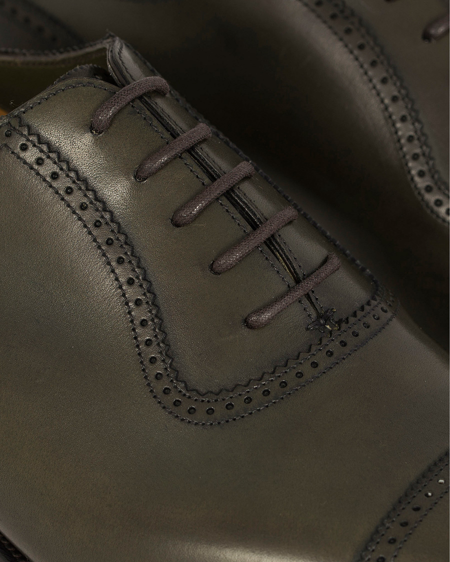 Uomini | Edward Green Lichfield II Brogue Olive Antique Calf | Edward Green | Lichfield II Brogue Olive Antique Calf
