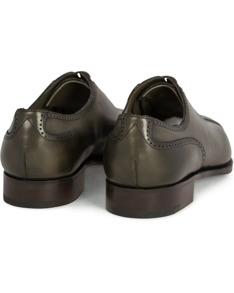 Uomini | Edward Green Lichfield II Brogue Olive Antique Calf | Edward Green | Lichfield II Brogue Olive Antique Calf