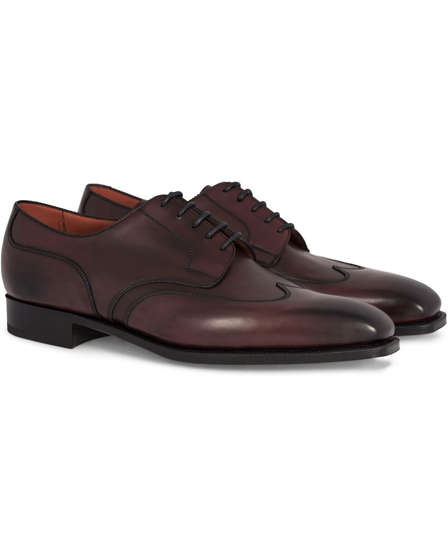 Uomini | Edward Green Robertsbridge Derby Burgundy Calf | Edward Green | Robertsbridge Derby Burgundy Calf