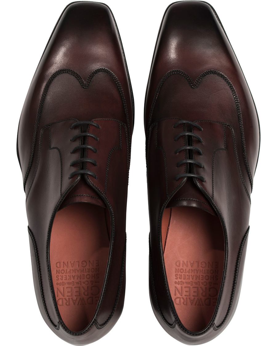 Uomini | Edward Green Robertsbridge Derby Burgundy Calf | Edward Green | Robertsbridge Derby Burgundy Calf