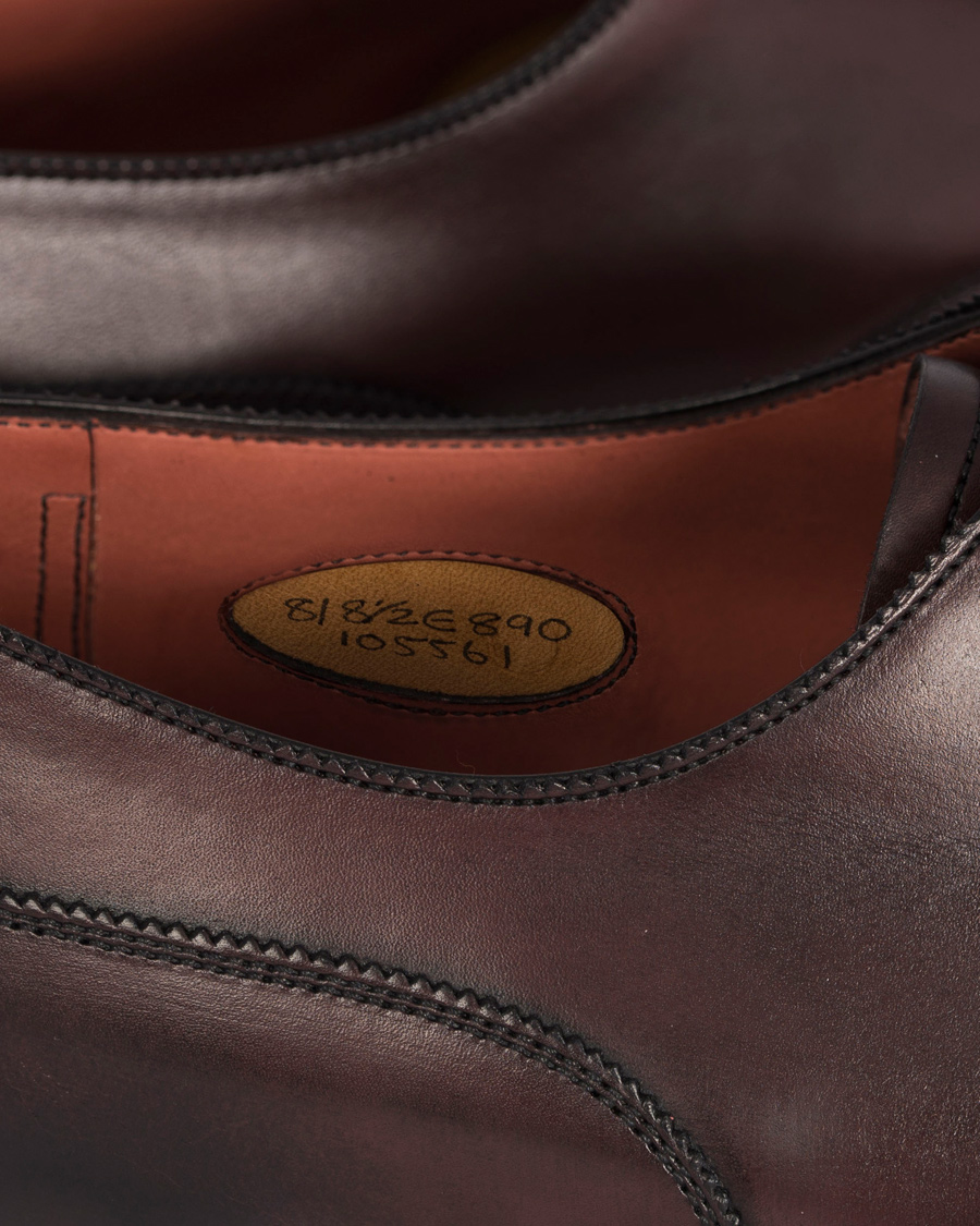 Uomini | Edward Green Robertsbridge Derby Burgundy Calf | Edward Green | Robertsbridge Derby Burgundy Calf