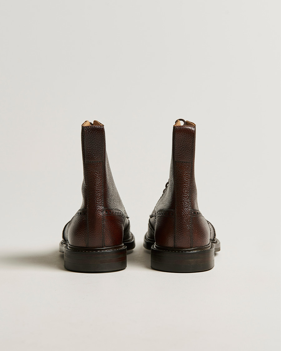 Uomini | Stivali | Crockett & Jones | Islay Boot Dark Brown Grained Calf