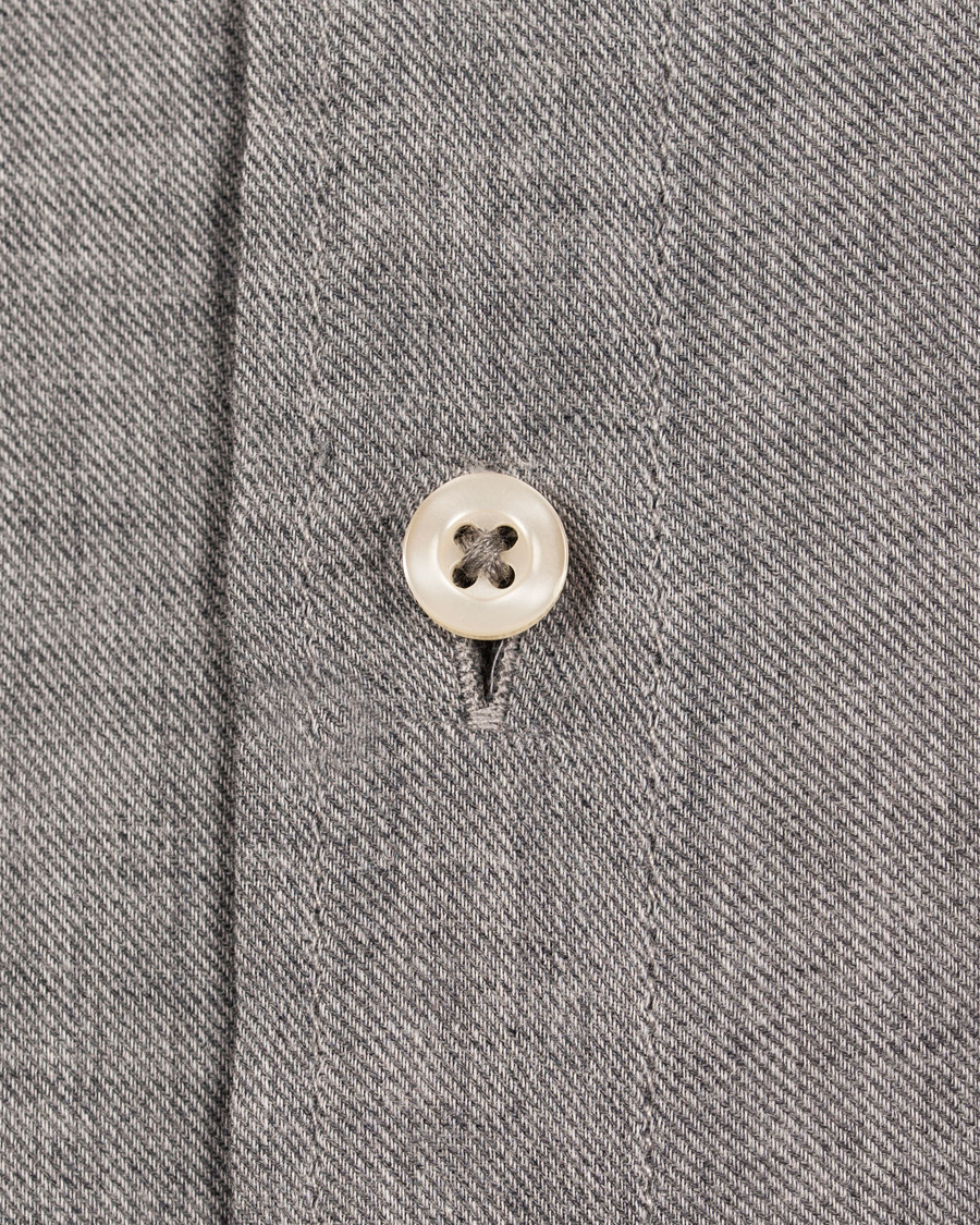 Uomini | Camicie | La Martina | Gaston Flannel Shirt Heather Grey