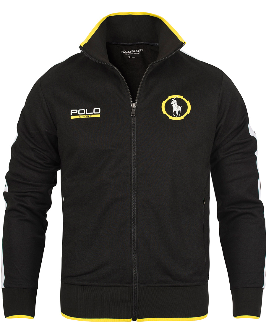 Uomini | Maglieria | Polo Sport Ralph Lauren | Track Fleece Zip Jacket Polo Black