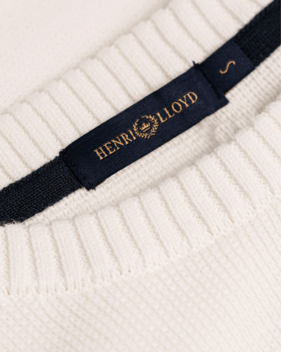 Uomini | Maglieria | Henri-Lloyd | Henri Lloyd Arley Regular Crew Neck Knit Sweater Surf