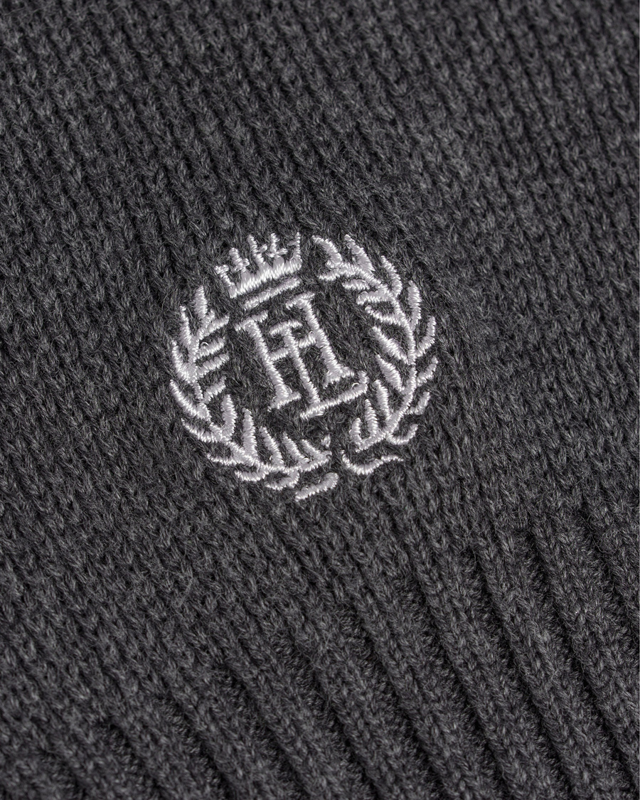 Uomini | Maglieria | Henri-Lloyd | Henri Lloyd Arley Regular Half Zip Knit Sweater Graphite