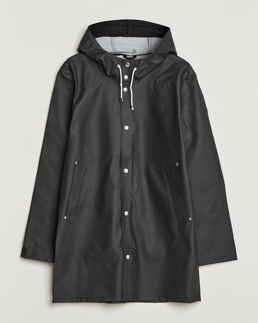 Uomini | Giacche | Stutterheim | Stockholm Raincoat Black