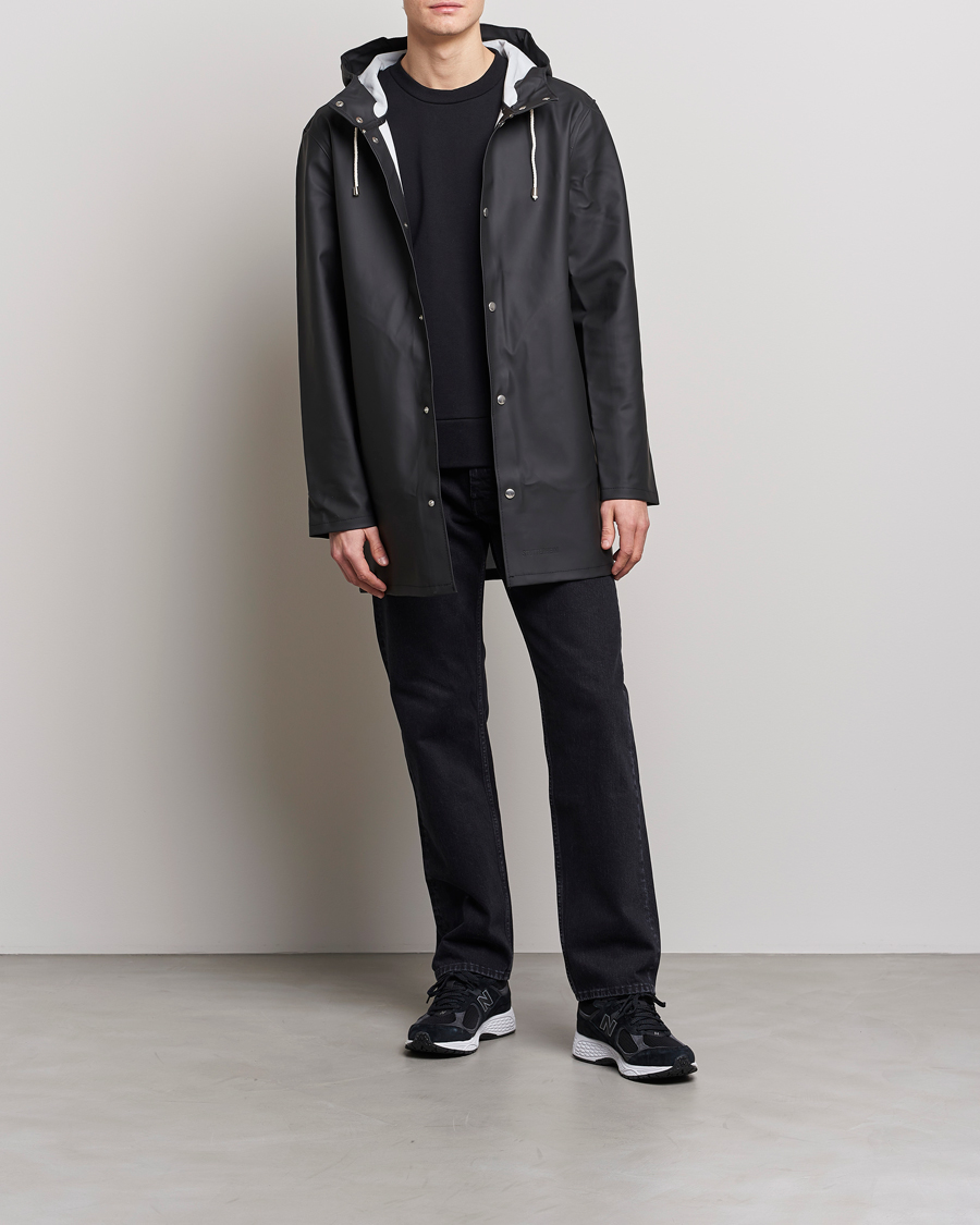 Uomini | Giacche | Stutterheim | Stockholm Raincoat Black