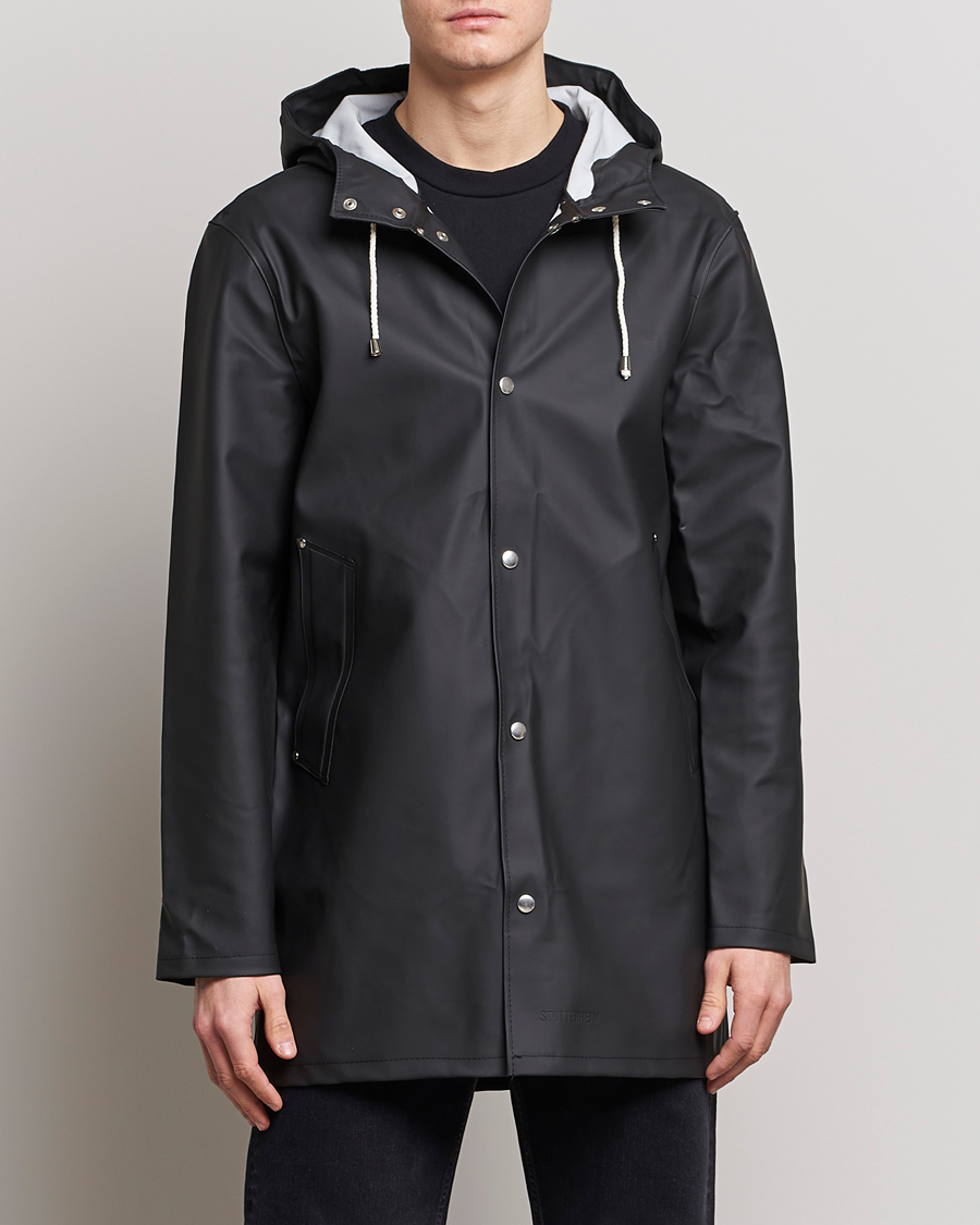 Uomini | Giacche | Stutterheim | Stockholm Raincoat Black