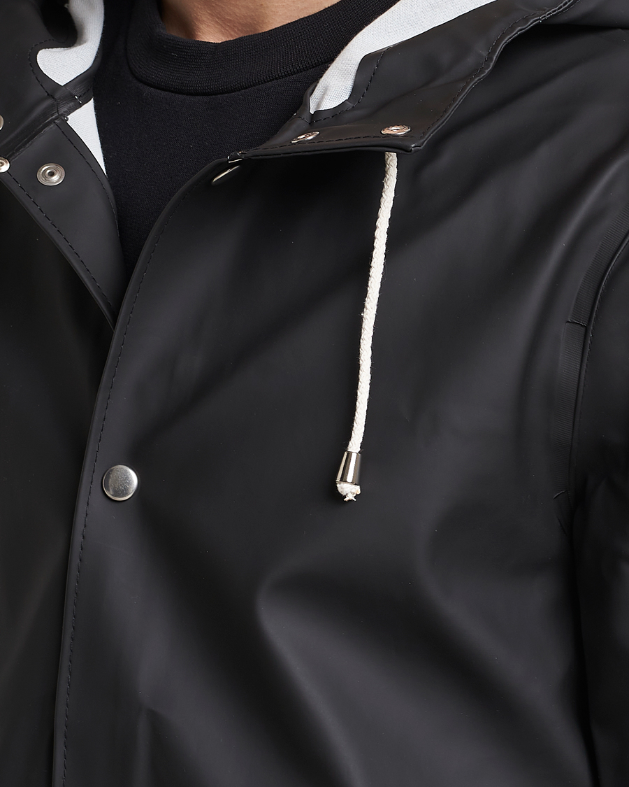 Uomini | Giacche | Stutterheim | Stockholm Raincoat Black