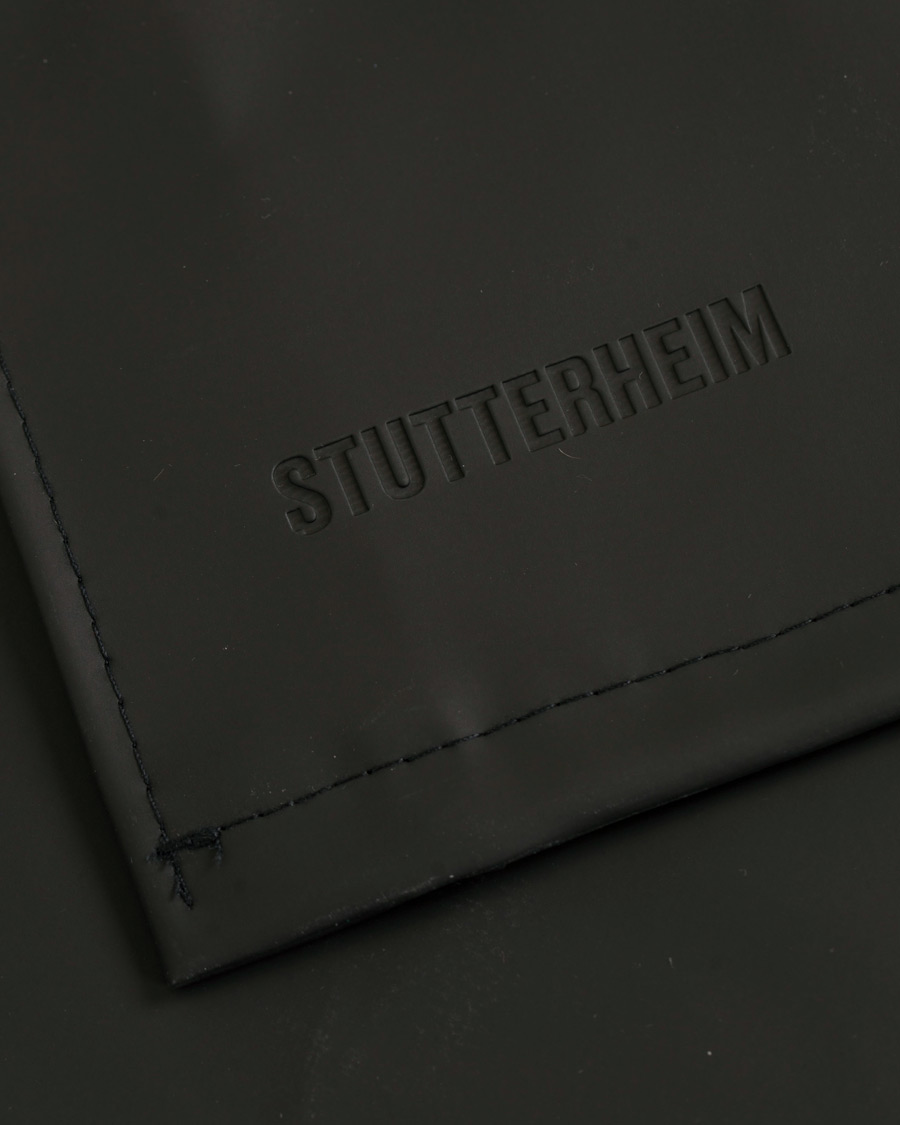 Uomini | Giacche | Stutterheim | Stockholm Raincoat Black