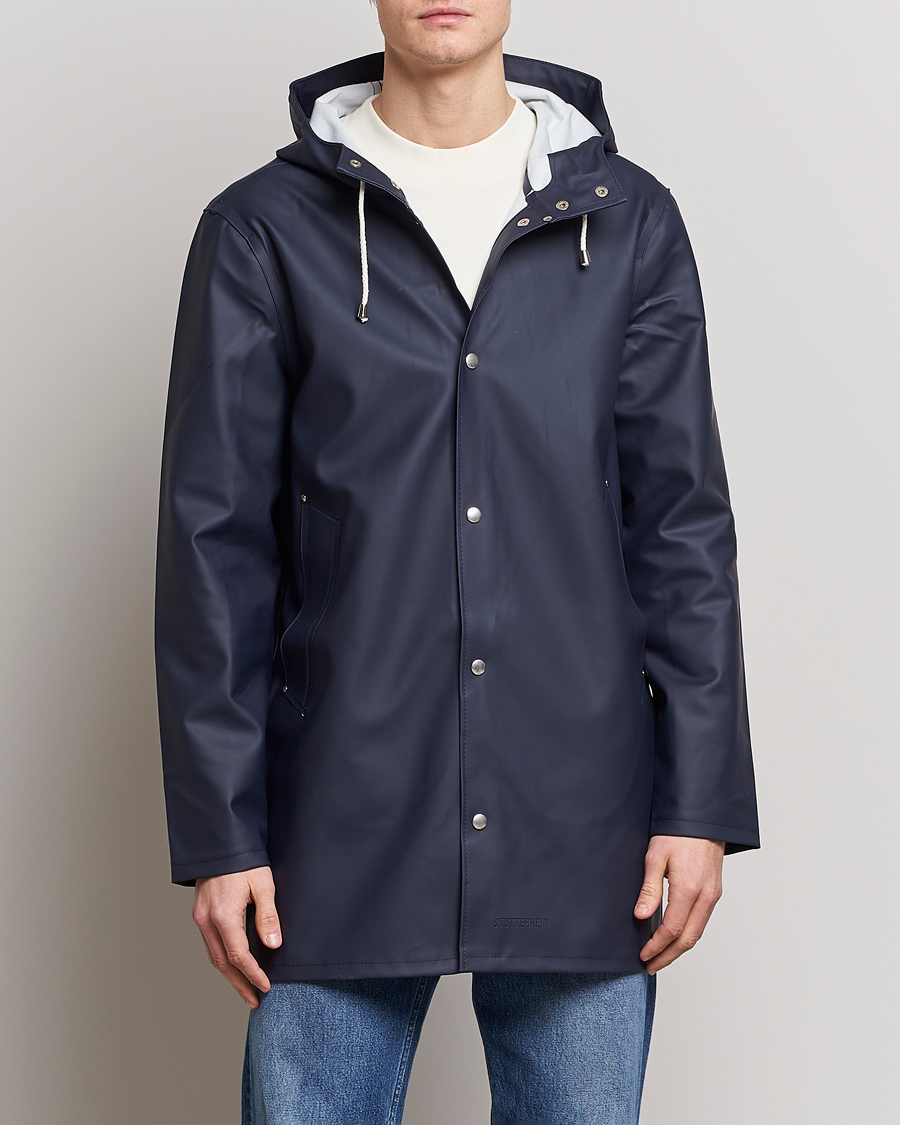 Uomini | Giacche | Stutterheim | Stockholm Raincoat Navy