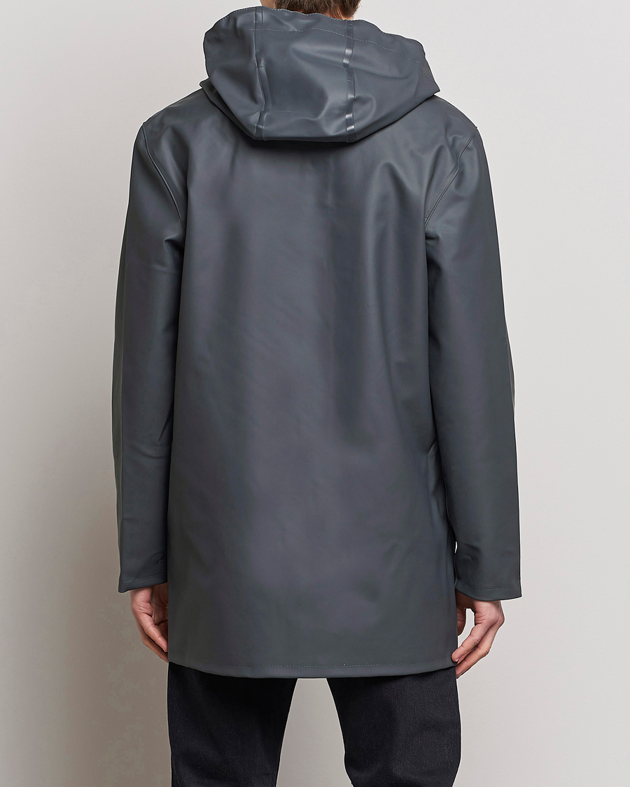 Uomini | Giacche | Stutterheim | Stockholm Raincoat Charcoal